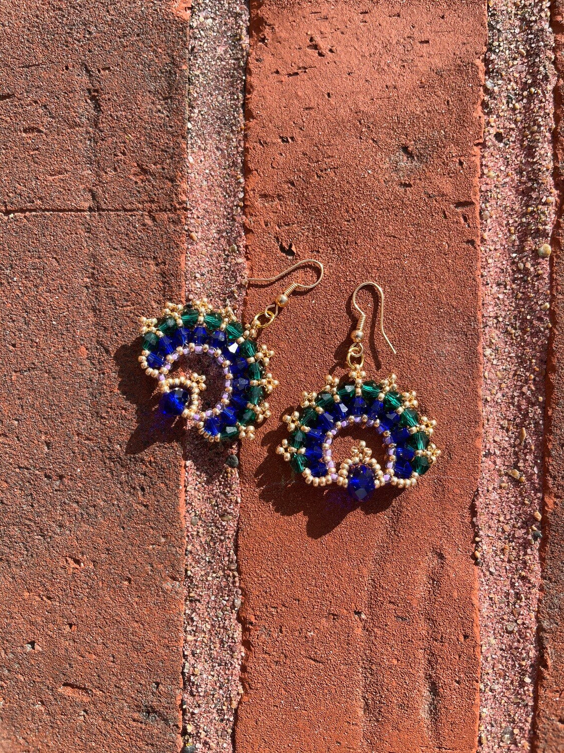 Dancing Peacock Earrings