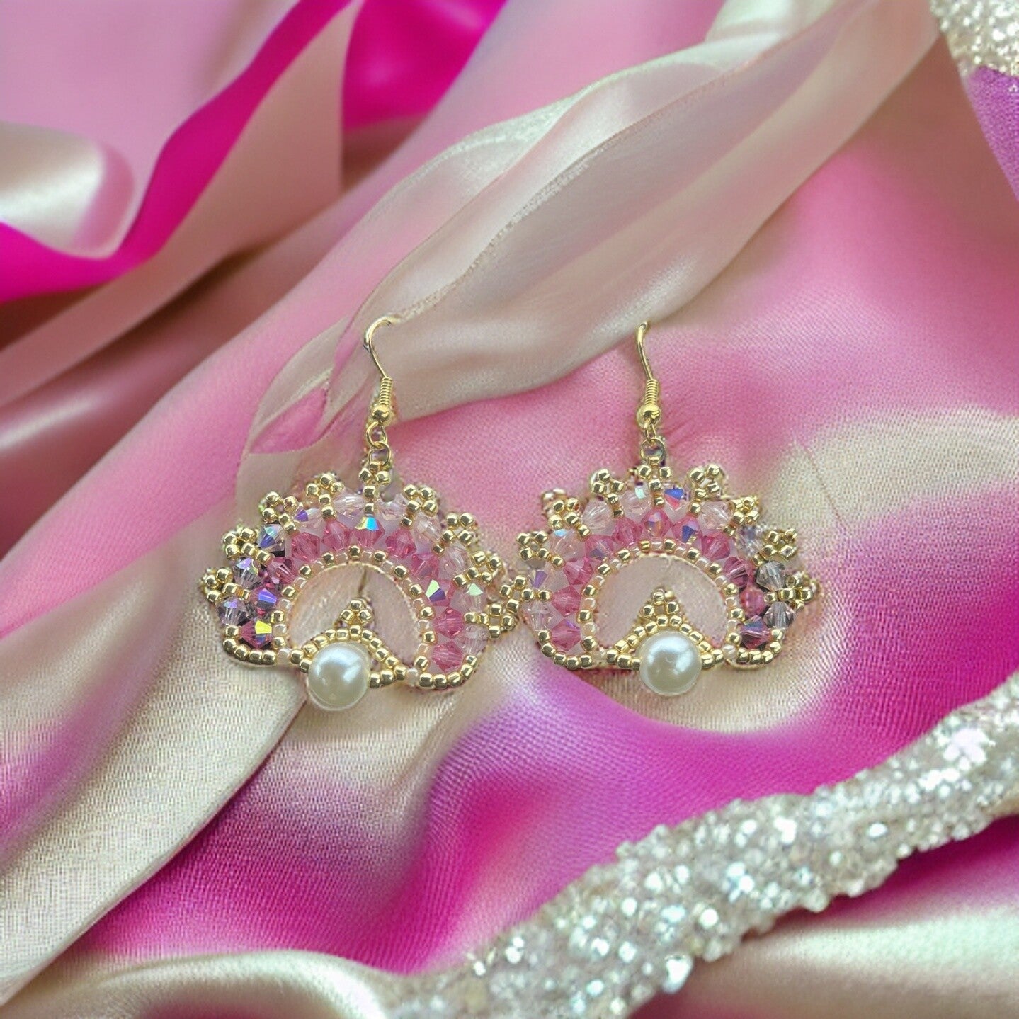 Dancing Peacock Earrings