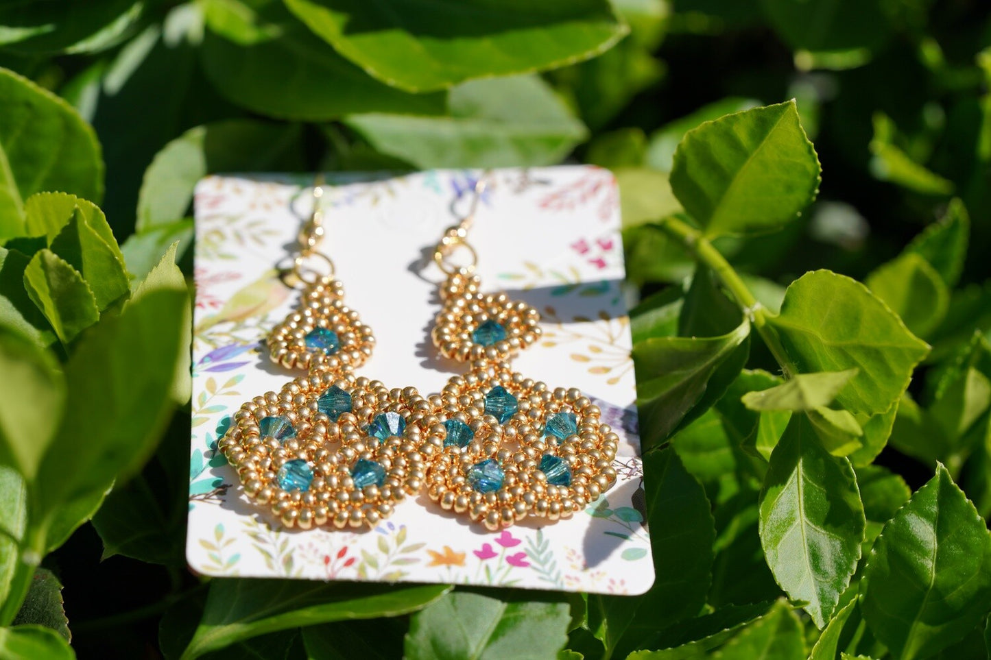 Princess Jasmine Lotus Earrings