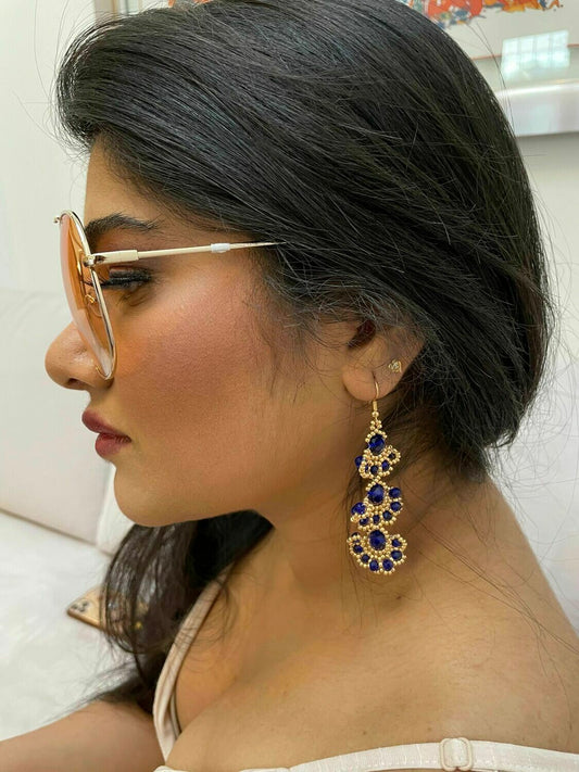Dancing Peacock Earrings v2