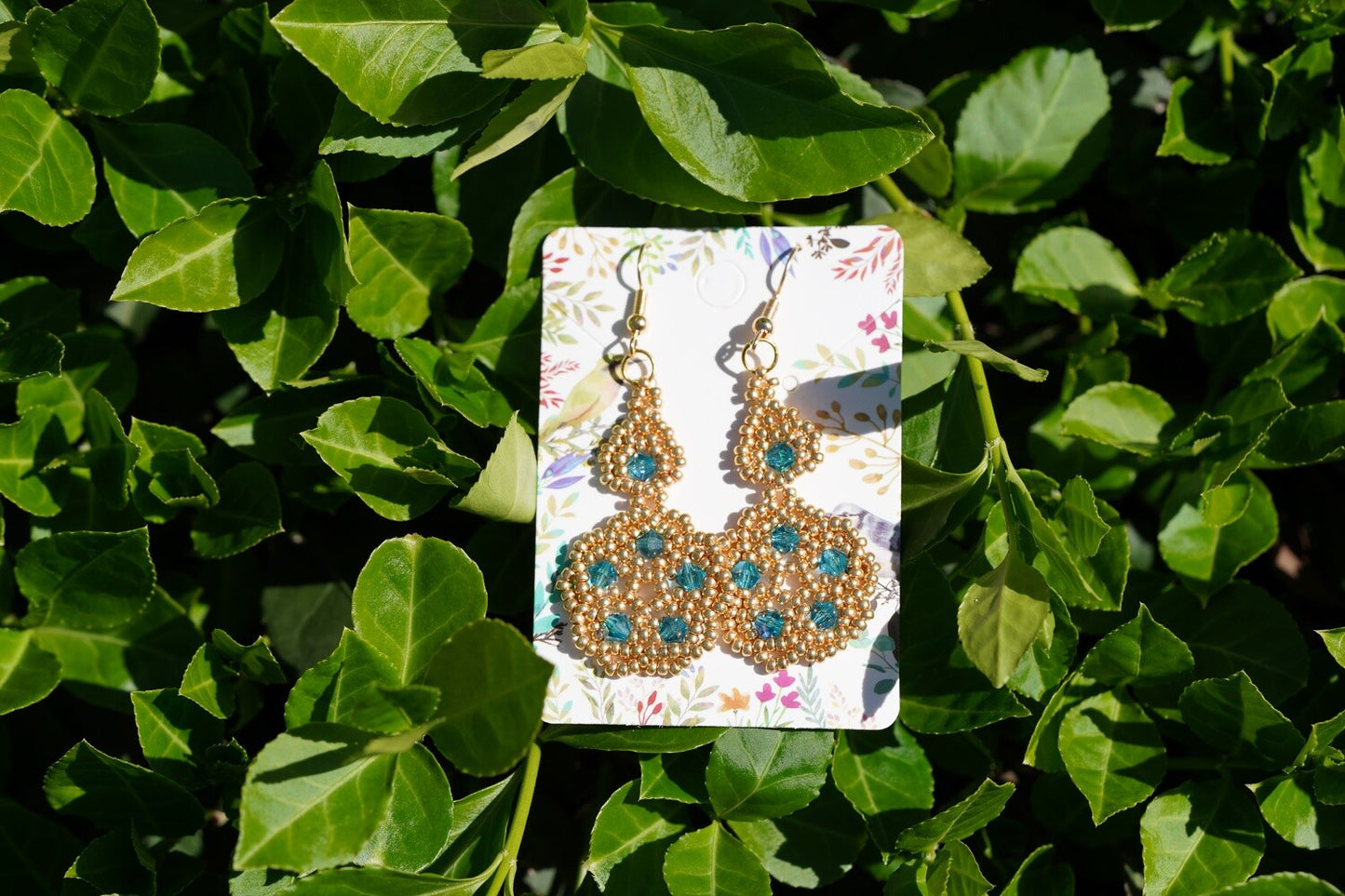 Princess Jasmine Lotus Earrings
