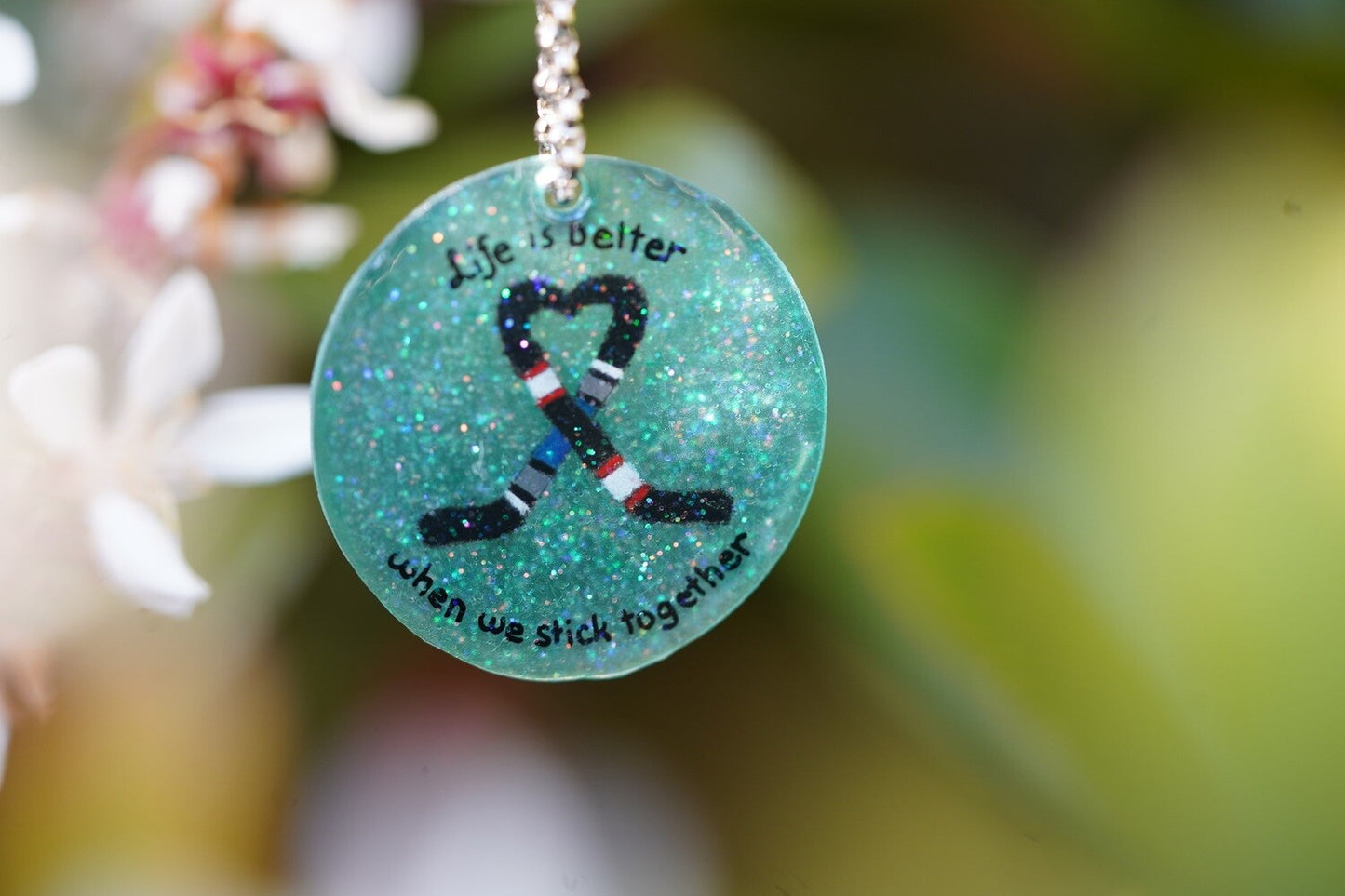 Custom Hockey Jersey Earrings